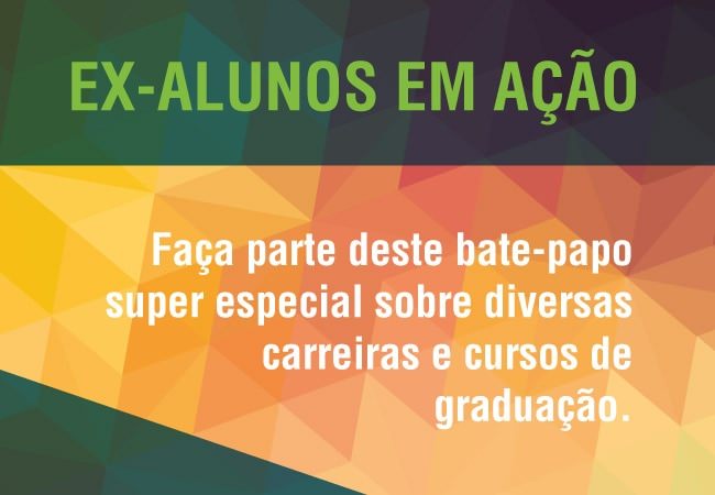 Ex-alunos participam de palestras sobre carreiras e profissões