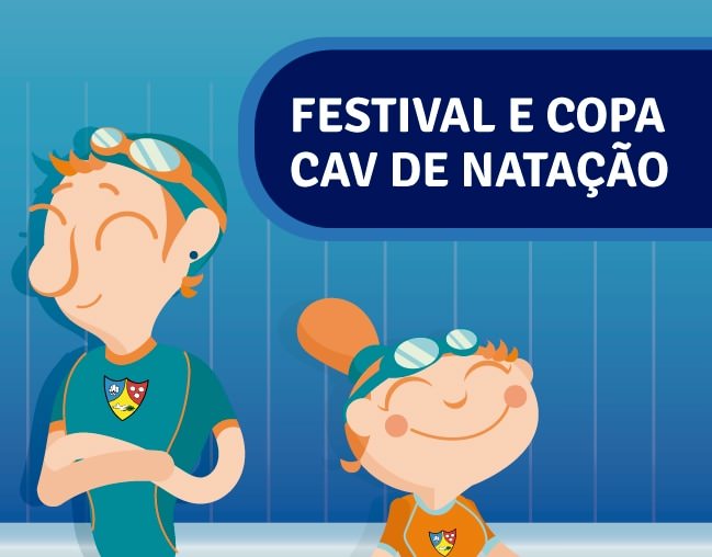 Vieira promove em julho o Festival e Copa CAV de Natação