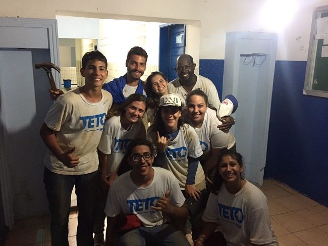 Vieirenses participam de experiência de construções de casas