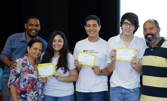 Vieirenses recebem premiações do Encontro de Jovens Cientistas e da Expo Ciência