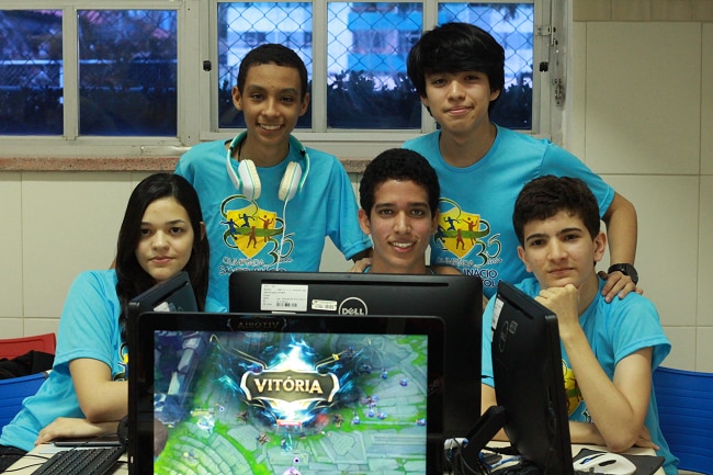 Jogo ‘League of Legends’ cresce como modalidade esportiva no Vieira