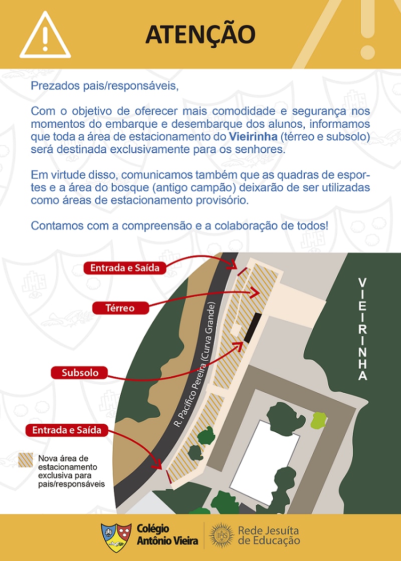 Vieirinha: novidades no estacionamento dos pais