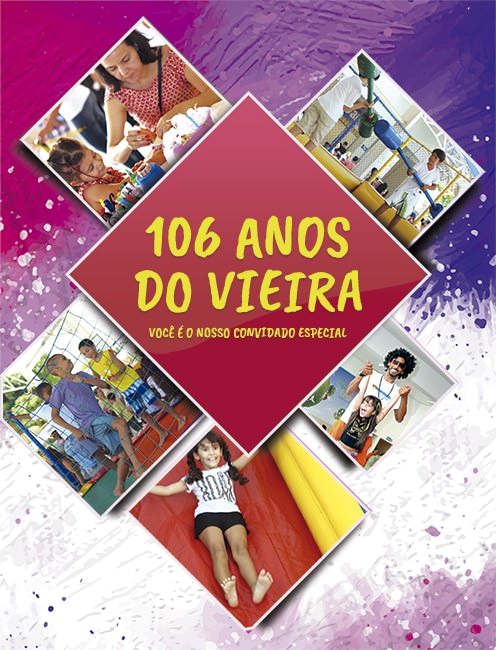 Programação dos 106 anos do Vieira