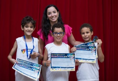 Vieirenses recebem premiações da Olimpíada Brasileira de Robótica