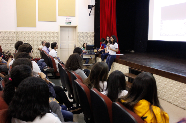 Alunos passam a integrar Núcleo Ambiental do Vieira