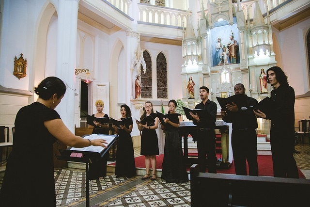 Santuário Nossa Senhora de Fátima sedia III Encontro de Coros do NEOJIBA