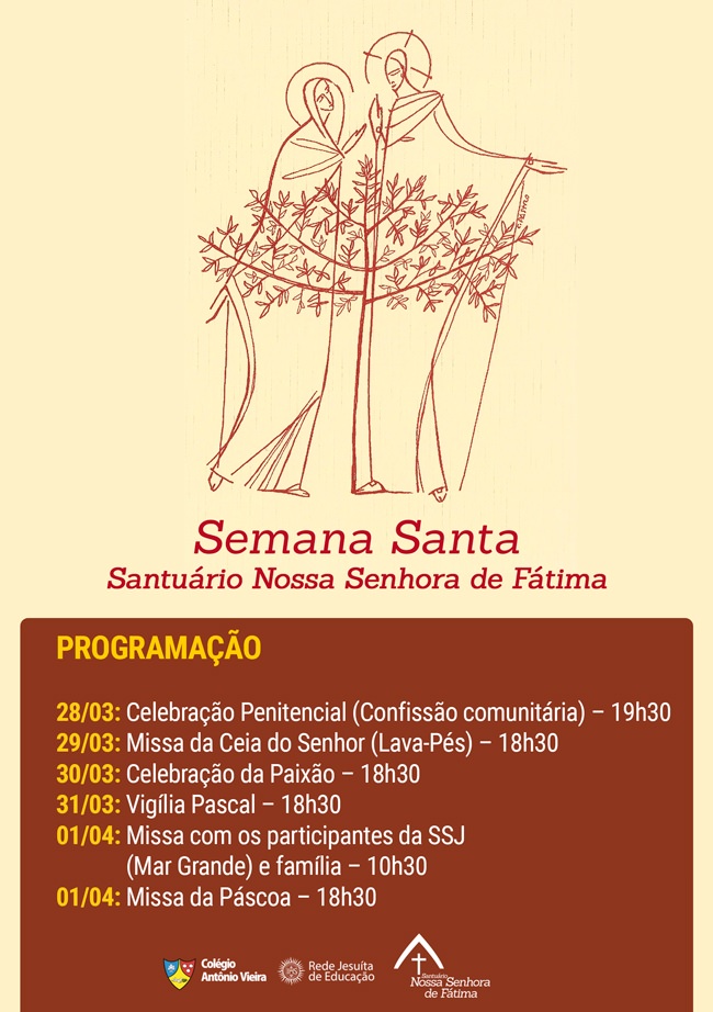 Semana Santa no Santuário Nossa Senhora de Fátima