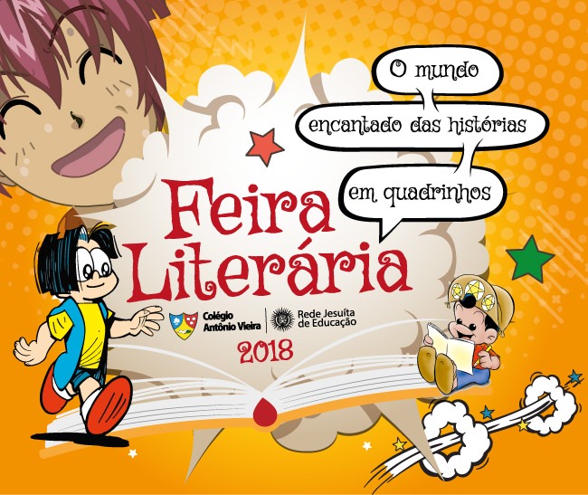 Feira Literária 2018 faz homenagem às histórias em quadrinhos