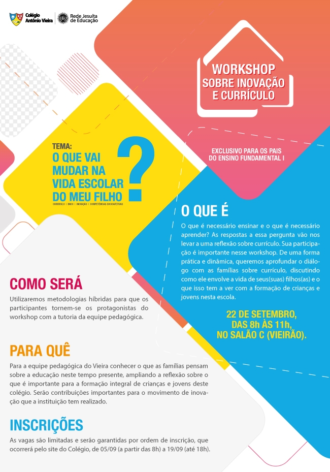 Workshop reúne pais do Ensino Fundamental I