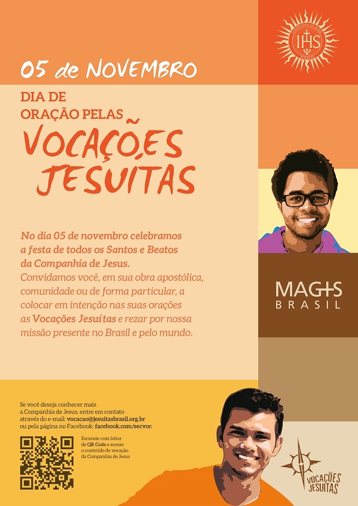 Campanha do Magis Brasil pede orações pelas Vocações Jesuítas