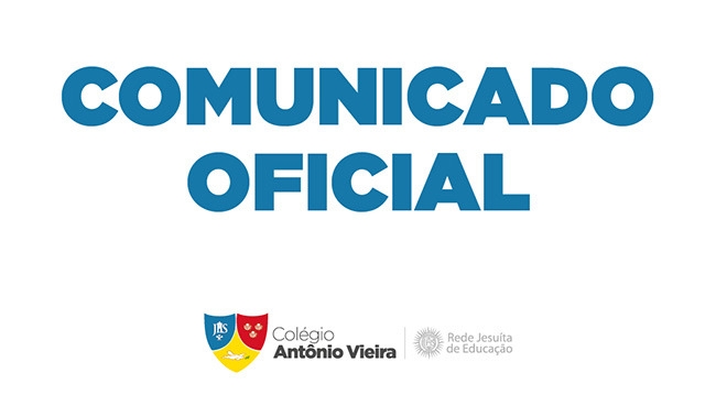 Comunicado sobre a suspensão das aulas no dia 15 de maio