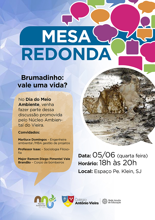 Mesa Redonda sobre Brumadinho marca programação da Semana do Meio Ambiente