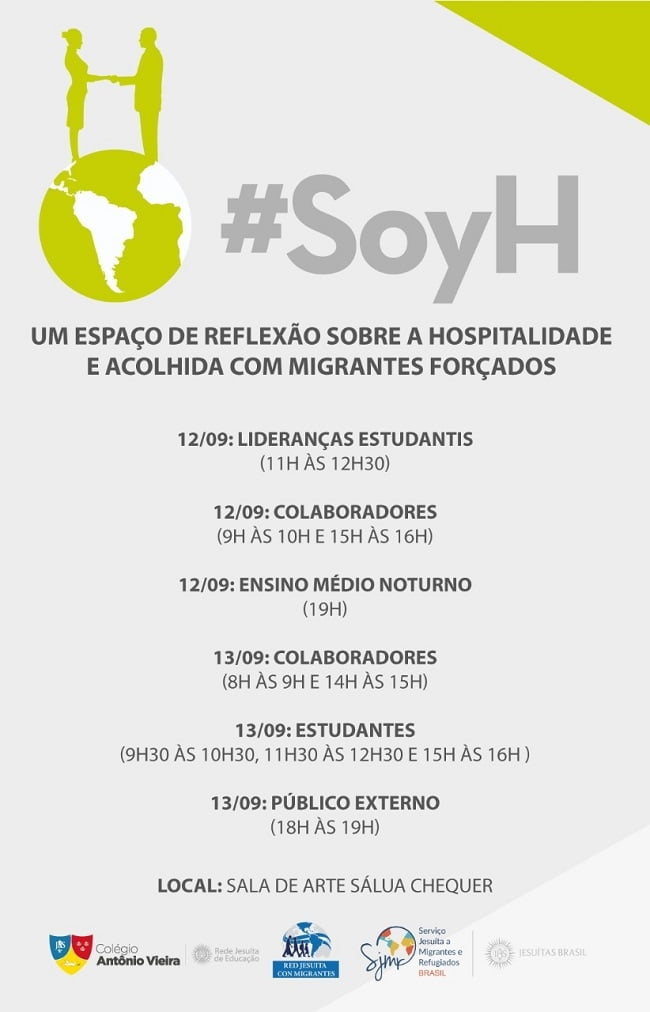 Campanha da Hospitalidade realiza palestras sobre migrações no Vieira