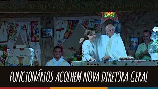 Funcionários do Vieira acolhem nova diretora geral na confraternização de Natal