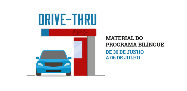 Vieira usa drive-thru para entrega de material bilíngue do segundo semestre