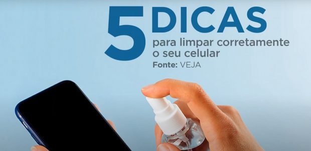 Dicas para limpar o celular