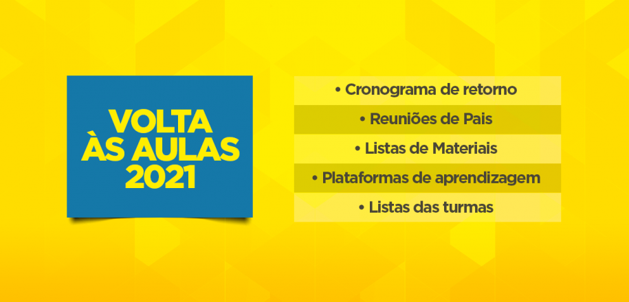Volta às aulas 2021: tudo que você precisa saber