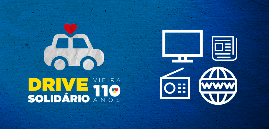 Drive-thru Solidário do Vieira é destaque no rádio e outros veículos de imprensa