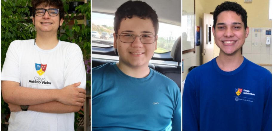 Alunos do Vieira são premiados na Olimpíada Brasileira de Química Júnior