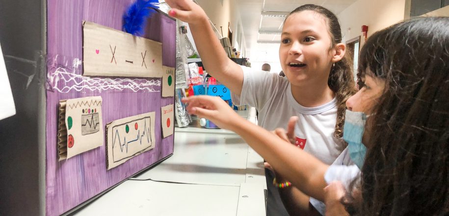 Programa Bilíngue do Vieira promove aprendizagem com atividades interdisciplinares