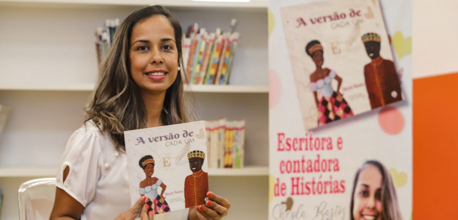 Biblioteca do Vieirinha promove lançamento de livro com escritora Sheyla Bastos