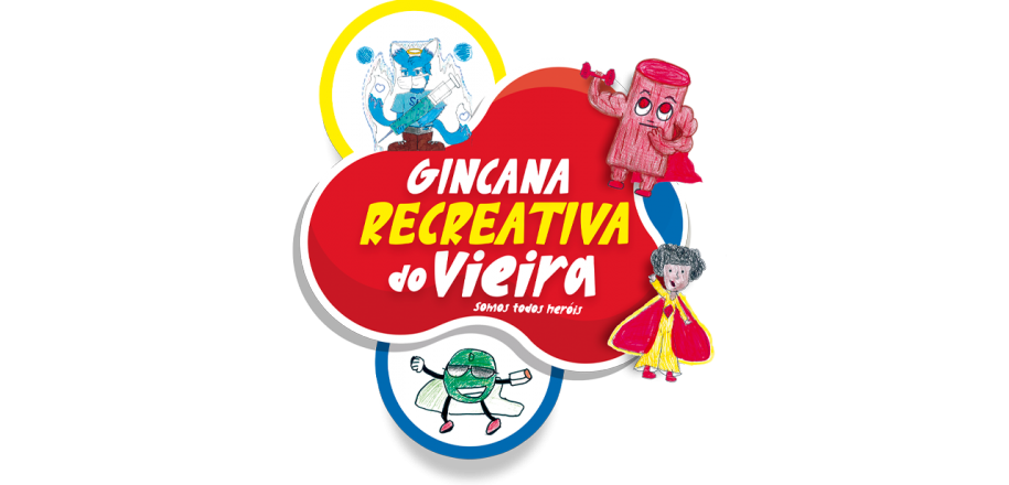 Gincana Recreativa abre comemorações do Mês da Criança para alunos do Vieirinha
