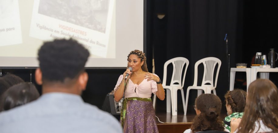 NAV e Naic promovem evento ‘A Voz da Água’ com  participação de bióloga da Saúde Ambiental