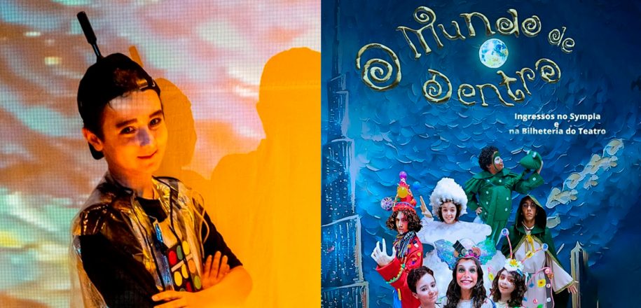 Aluno do Vieira brilha na peça ‘O Mundo de Dentro’, em cartaz no Teatro do Sesi, no Rio Vermelho