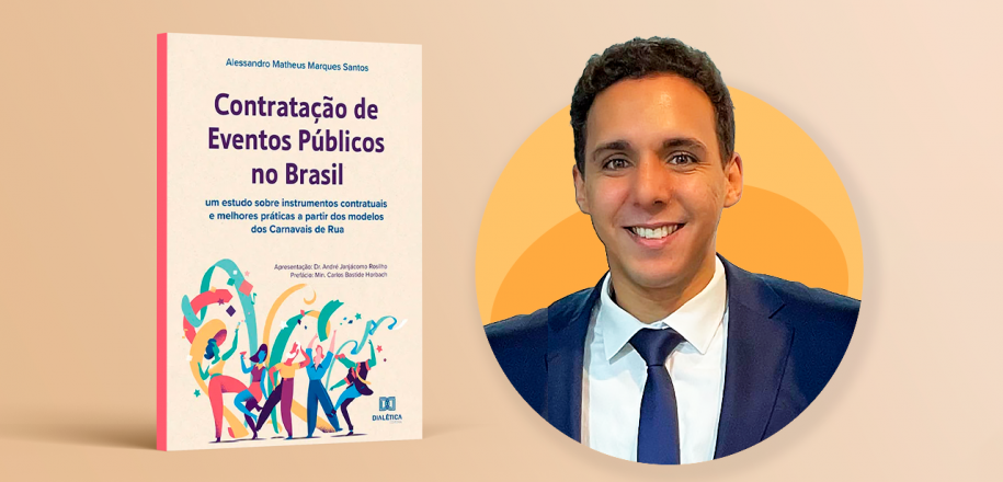 Ex-aluno do Vieira lança em São Paulo livro sobre contratações de eventos públicos