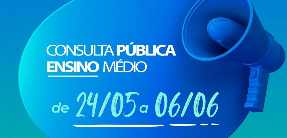 Vieira convida comunidade escolar a participar da consulta pública do Novo Ensino Médio