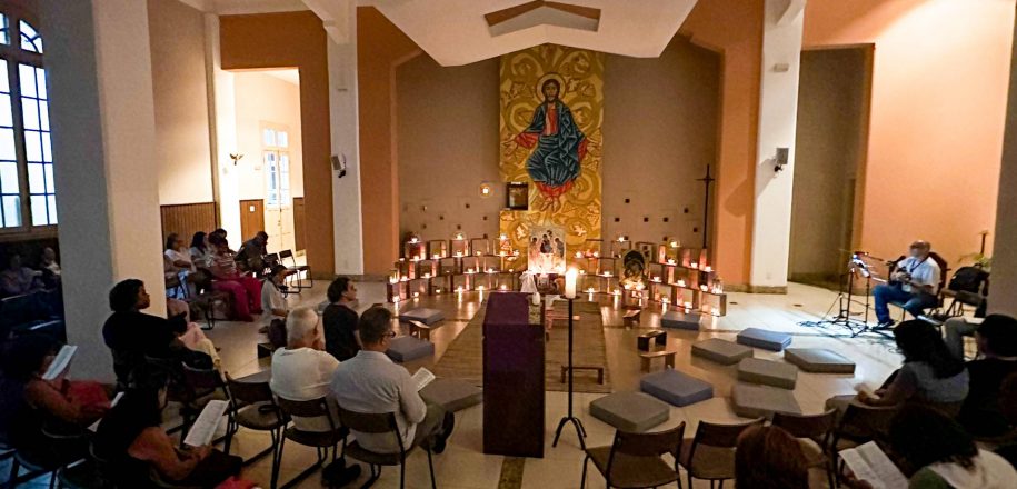 Capela Santo Inácio, no Vieira, sedia encontros para Oração de Taizé​