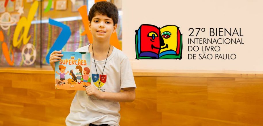 Aluno do Vieirinha é um dos destaques da Bienal Internacional do Livro em São Paulo
