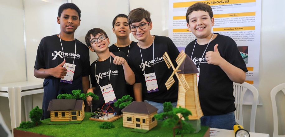Expociência do Vieirinha estimula pesquisa científica entre crianças e pré-adolescentes