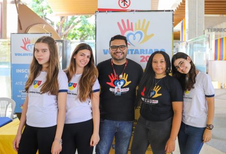 Mais de 225 jovens estudantes já se inscreveram para atuar no Voluntariado do Vieira