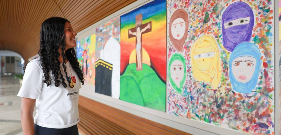 Exposição “Expressões do Sagrado” reafirma compromisso do Vieira com valores inacianos e respeito à diversidade religiosa