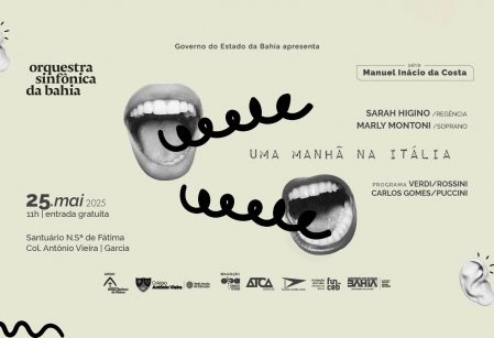 Osba apresenta trechos de óperas italianas em concerto no próximo domingo (25) no Santuário Nossa Senhora de Fátima