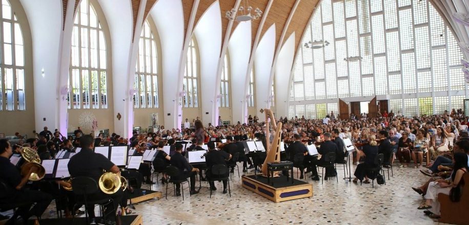 Osba faz nova apresentação gratuita domingo no Santuário Nossa Senhora de Fátima