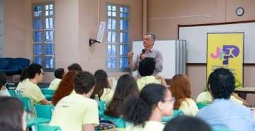 JIP promove palestras sobre interesses profissionais como parte do projeto de vida do Terceirão do Vieira