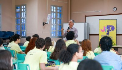 JIP promove palestras sobre interesses profissionais como parte do projeto de vida do Terceirão do Vieira