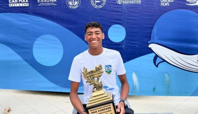 Aluno do Vieira, Eduardo Mustafa embarca para Equador e disputa Copa Pacífico de Águas Abertas