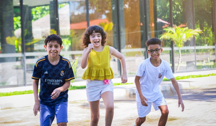 Diversão e aprendizagens marcam primeira Colônia de Férias do Vieira no Sítio Loyola