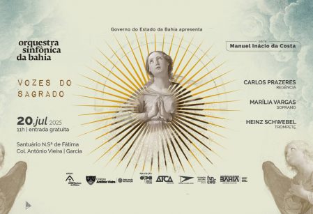Orquestra sinfônica apresenta concerto 'Vozes do Sagrado' com entrada franca no santuário do Vieira