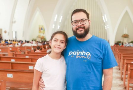DIA DOS PAIS – Pais e filhos 'vestem a camisa' do tempo de qualidade juntos e se divertem no Vieira