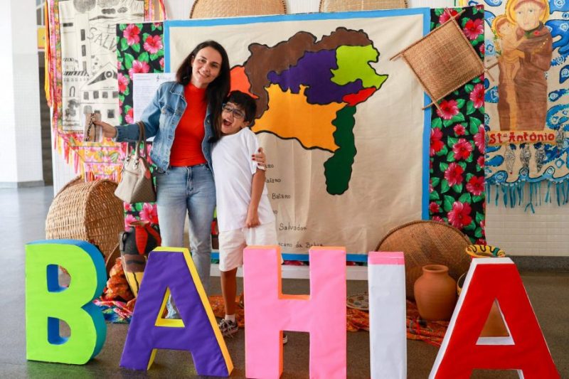 “Bahia: encantos em cada canto” – Crianças apresentam mostra de aprendizagens no Vieira