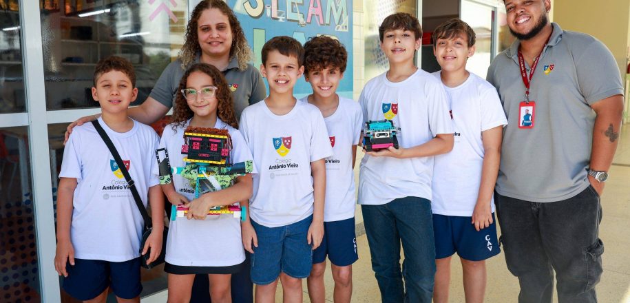 Estudantes do Vieira participam da etapa nacional da Olimpíada Brasileira de Robótica, a ser realizada na Cidade da Inovação, em Vitória