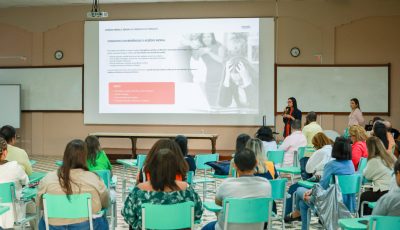 Vieira realiza formação preventiva para gestores e professores sobre assédio no ambiente de trabalho 