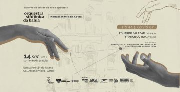 Osba apresenta obras de Tchaikovsky em concerto gratuito neste domingo (14) no santuário do Vieira