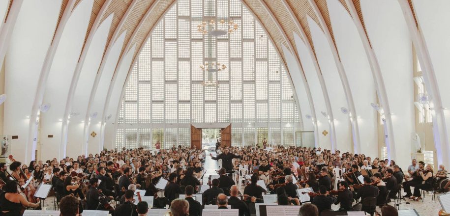 Osba apresenta Nona Sinfonia de Mahler em concerto gratuito neste domingo em santuário no Vieira