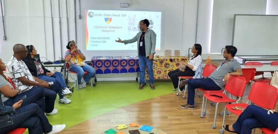 Comitê para Educação Étnico-racial do Vieira promove palestra sobre práticas pedagógicas para uma cultura antirracista