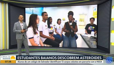 Estudantes do Vieira ganham destaque na imprensa local e nacional por descoberta de 13 asteroides
